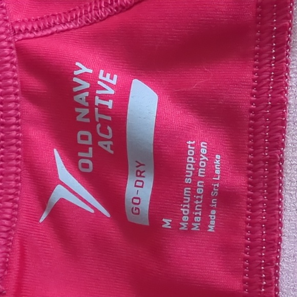 Neon pink, Old Navy sports bra - Picture 5 of 6